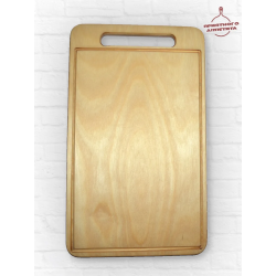 Разделочная доска 37 х 22 см с линейкой